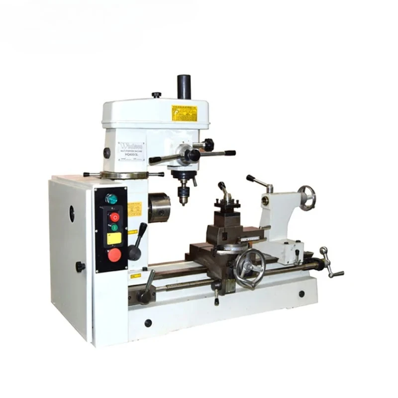 

HQ400 Multi-functional Lathe Multi-purpose Machine Manual Horizontal Vertical Including Lathes/Drills/Grinders New