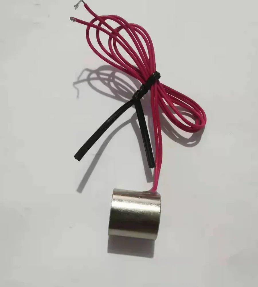 12 Cup Type Electromagnet High Performance 12mm Diameter 1kg Strong Suction Force P12/12 for Electronics Market