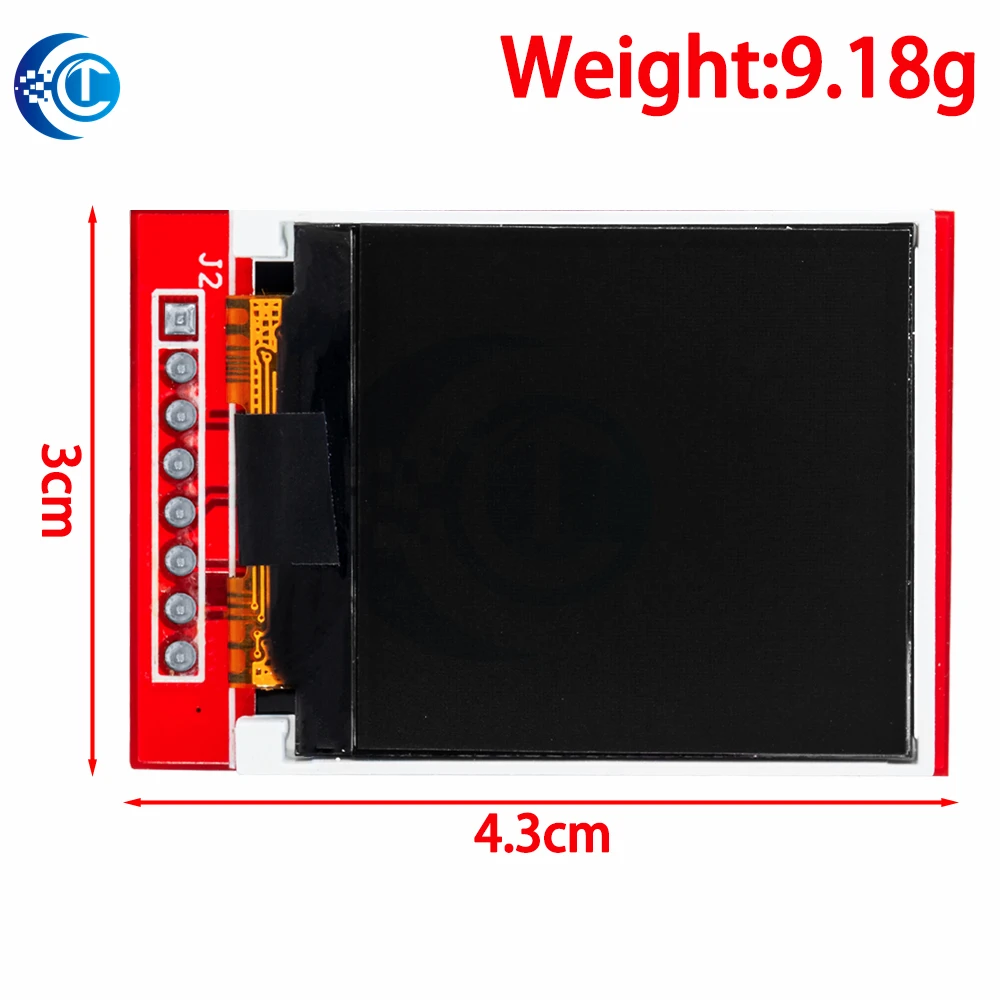 1 Uds 3,3 V 1,44 pulgadas módulo de pantalla LCD TFT 128*128 Color Sreen SPI Compatible con Arduino mega2560 STM32 SCM 51