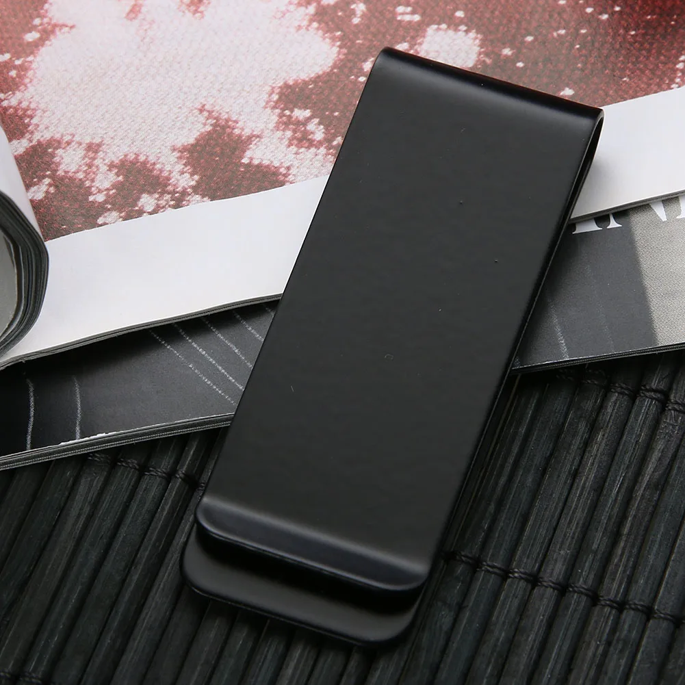 1-5ชิ้นคลิปธนบัตรสุดสร้างสรรค์ที่คลิปเงินโลหะสแตนเลสสตีลคลิปหนีบเข็มขัดคลิปคั่นบุคลิกที่คั่นกระเป๋าสตางค์โฟลเดอร์ตั๋ว