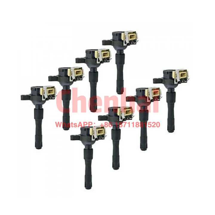 

Highly Reliable Set Of 8 100% Brand New Ignition Coil For Car Model E31 E38 E39 E52 E53 X5 Z3 Z8 M5 840Ci 850Ci