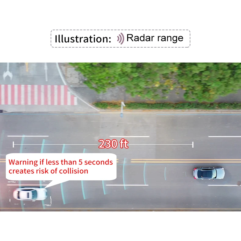 Driintel 79GHz77GHz RCTA AOA Millimeter Wave Radar Blind Spot Detection System BSD BSM BSA Microwave Radar Blind Spot Monitoring