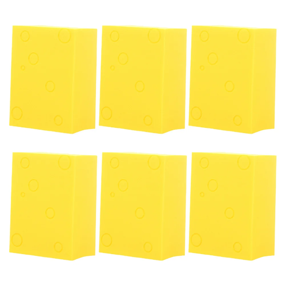 Éponge de beauté à usage sec et humide, pour mélange de fond de teint, finition lisse, applicateur de maquillage, outil bouffant pour crème, 6 pièces