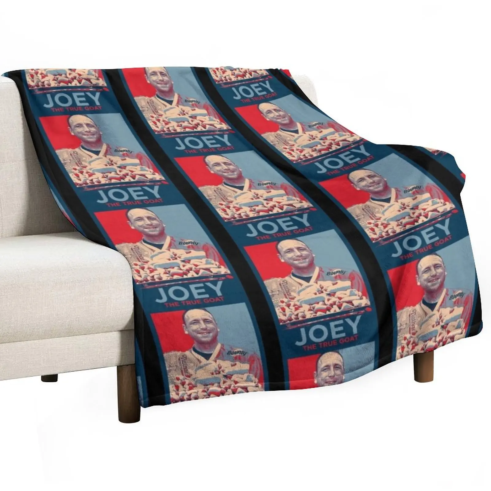 Joey Chestnut Throw Blanket Plaid Vintage Summer Beddings Furry wednesday Plaid on the sofa Blankets
