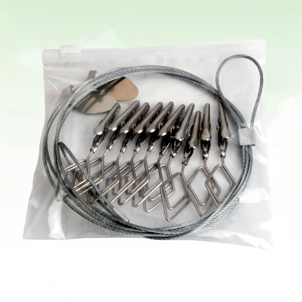 

10pcs Metal Photo Clips Removable Double Headed For Wall Display Home Decor Party Wedding Photo Backdrop Note Holder Silver