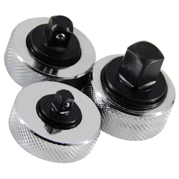 Mini llave de tubo de trinquete de acero entero, mango de trinquete Reversible para dedo, unidad de 1/4 