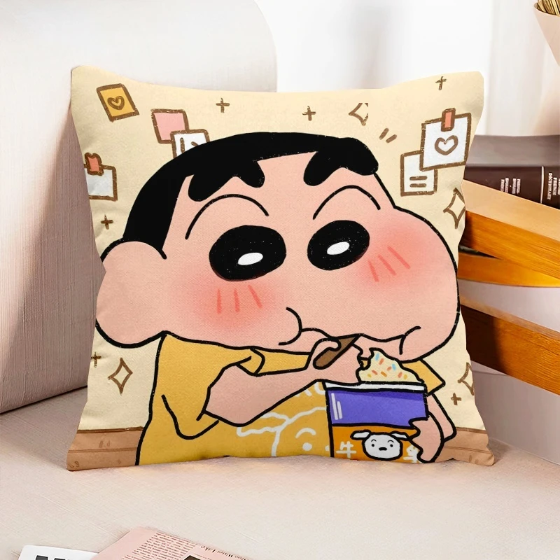 Crayon Shin Chan Anime Peripheral Pillow Cushion Shin Chan Creative Sofa Cushion Car Pillow Can Be Used For Bedhead Pillow Gift