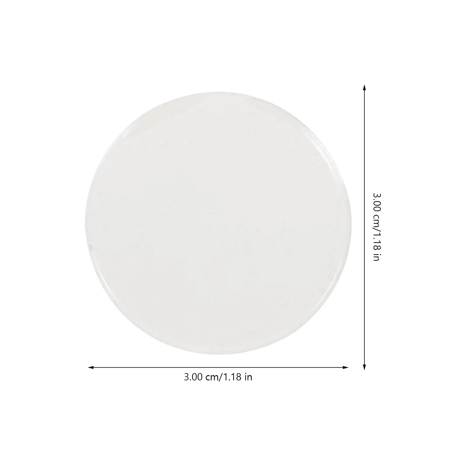 

10Pcs Transparent Eyelash Extension Tools Soft Silicone Pads Long-Lasting Glue Retention Smooth Surface Damage-Free Lash