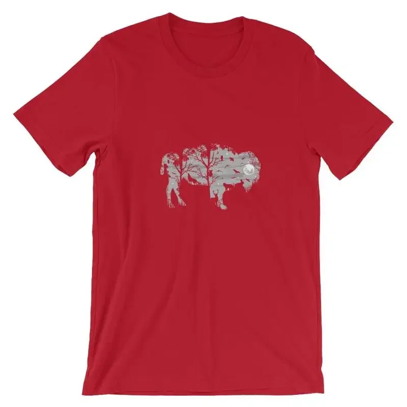 Wild Bison T-Shirt 100% Baumwolle Premium NEU