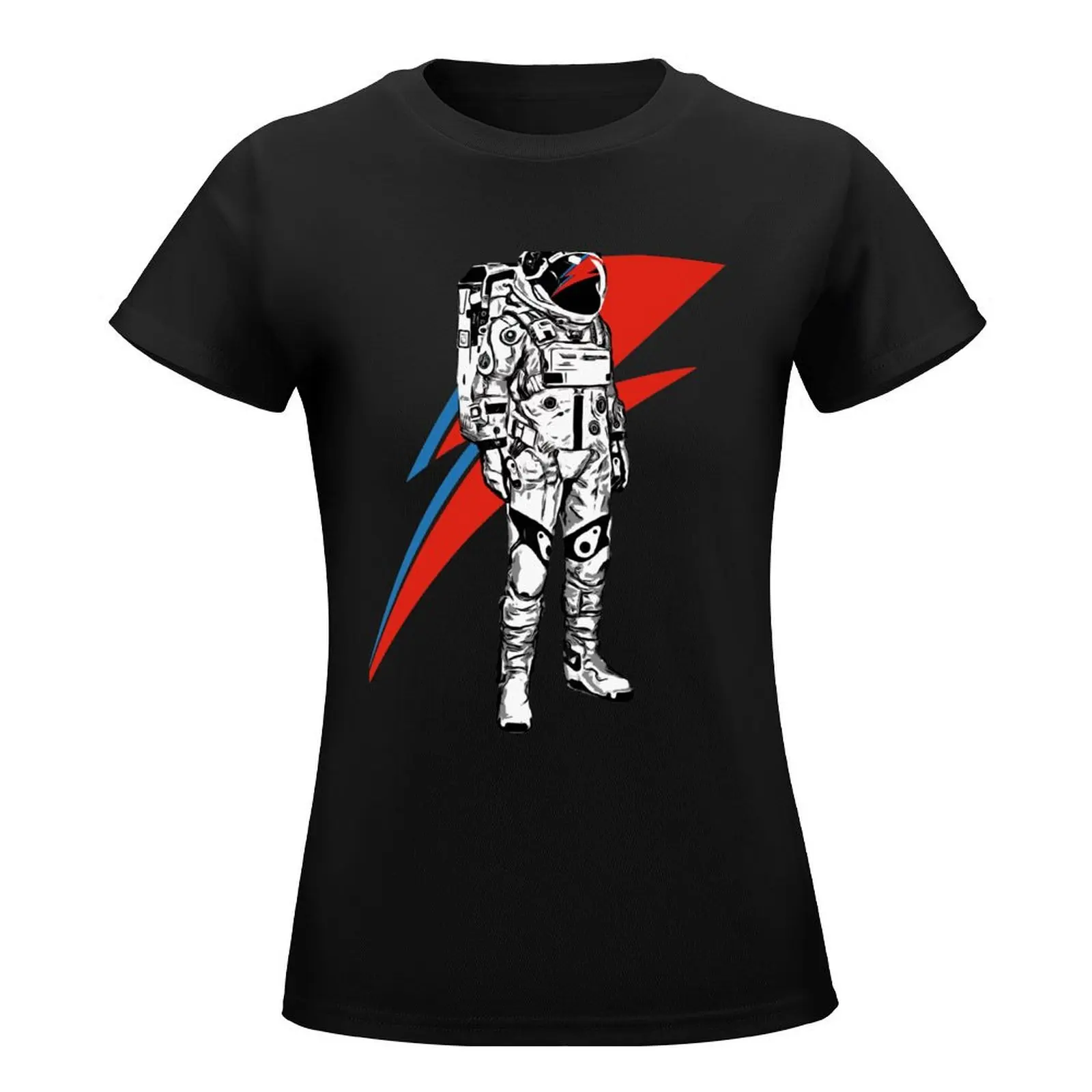 Bowie Custom T-Shirt anime clothes tops hippie clothes T-shirts for Women