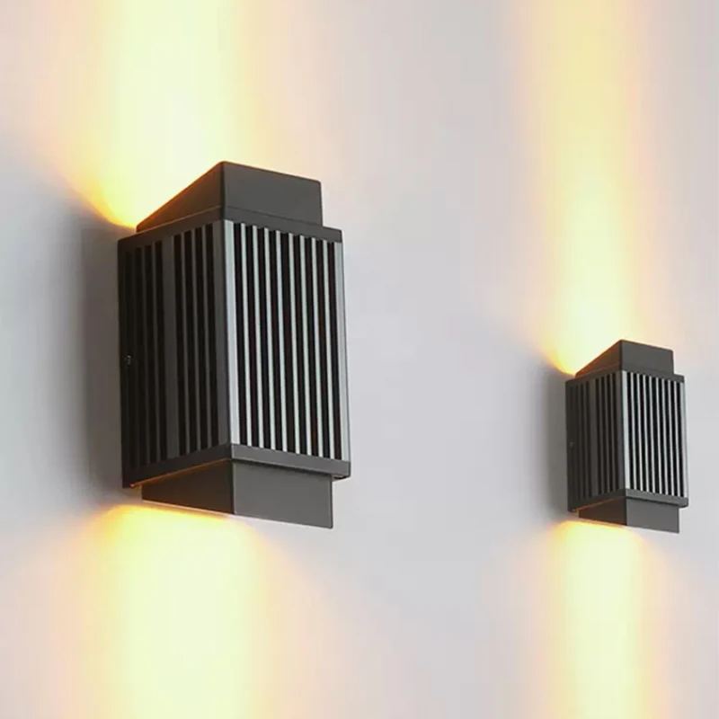 

Modern Waterproof Outdoor Two-way LED Wall Lamp Simple Villa Courtyard Corridor Door Wall Lamp 110V 240V Wall Lamp