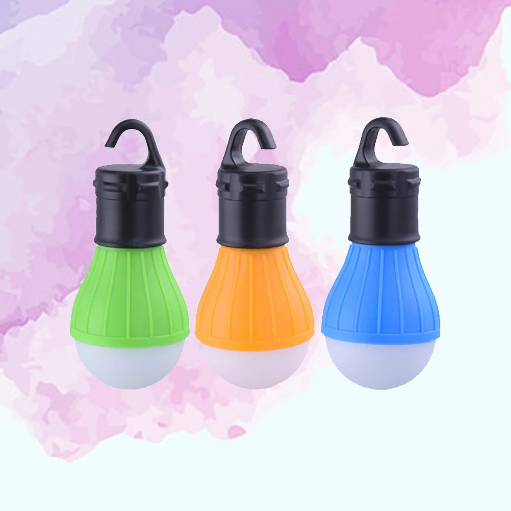 3 قطعة أضواء التخييم Led المحمولة بالطاقة خيمة فانوس 800 لومينز 3 طرق هوك في الهواء الطلق الظهر التنزه مصباح الصيد