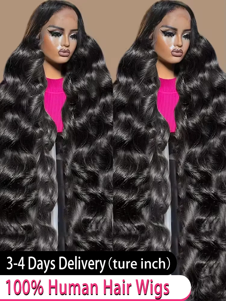 

High Density 13x6 Hd Lace Frontal Wig Human Hair 13x4 Body Wave Human Hair Wigs For Women 30 40 42Inch Lace Front Human Hair Wig