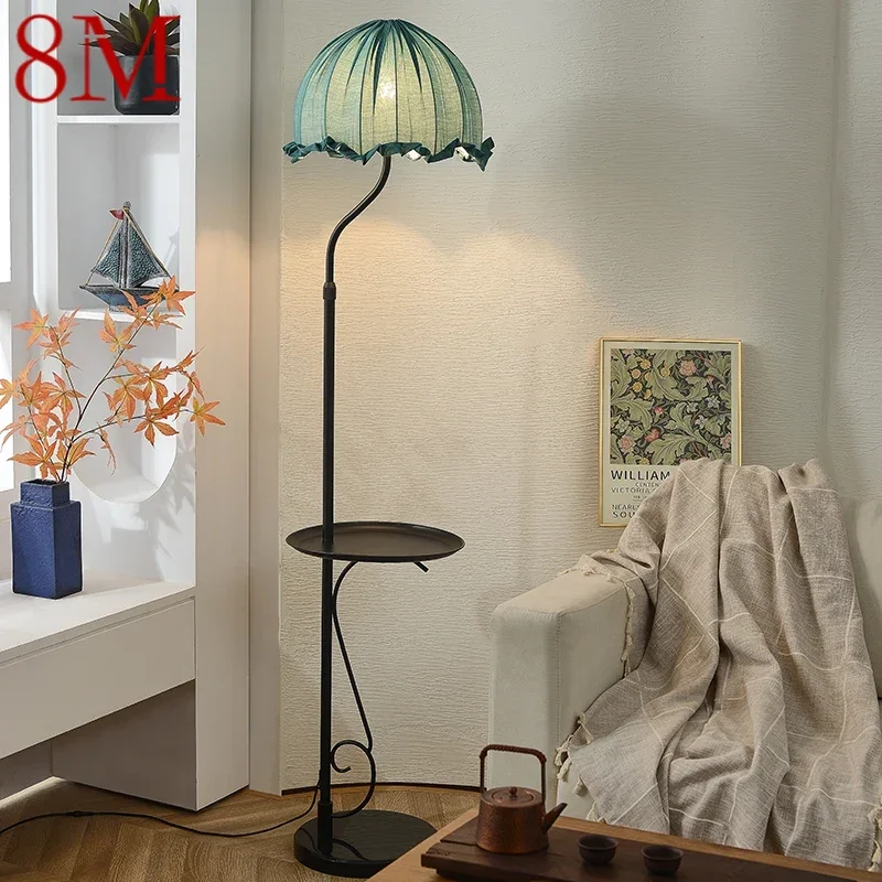 8M Contemporary Floor Lamp Luxury Living Room Bedroom Study Villa Hotel LED Retro Creativity Decorative Standing Light