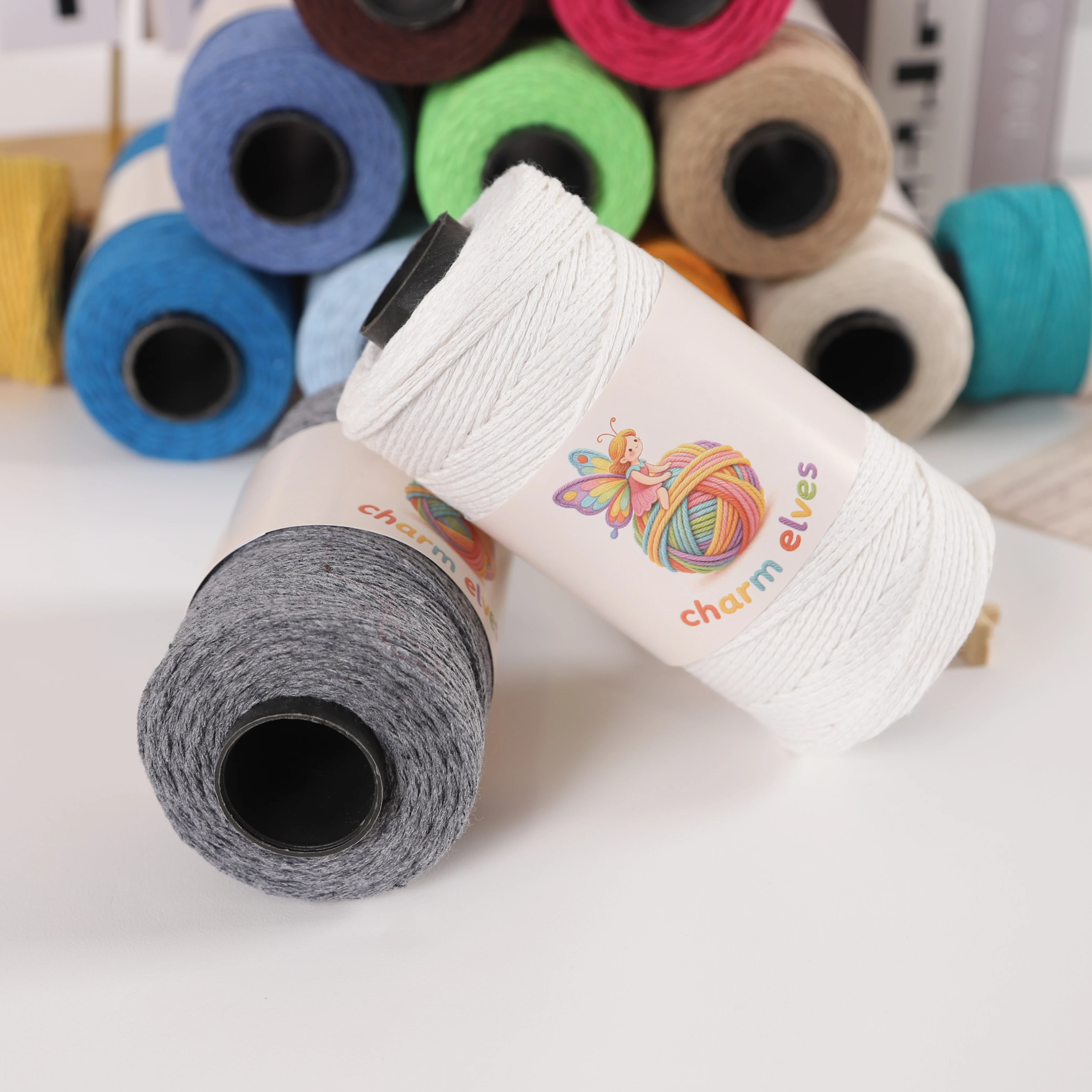 4-Pack of Hollow Cotton Yarn,  - đánh giá và giá Linen Bag Bulk
