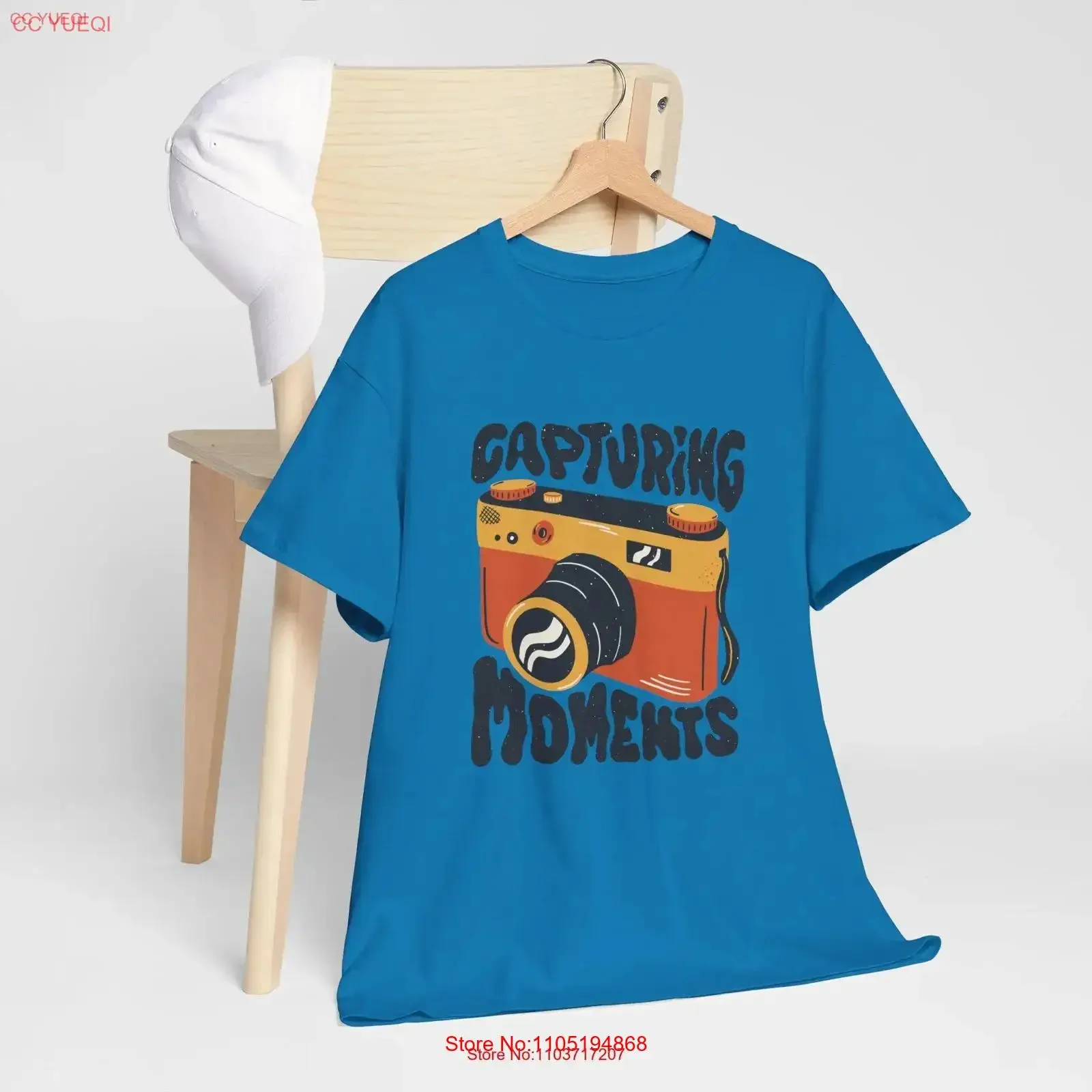 Camera Vintage T Shirt Photography Capturing Moments Retro Top vintage Washed graphic Comfortable Top For Everyday Wear