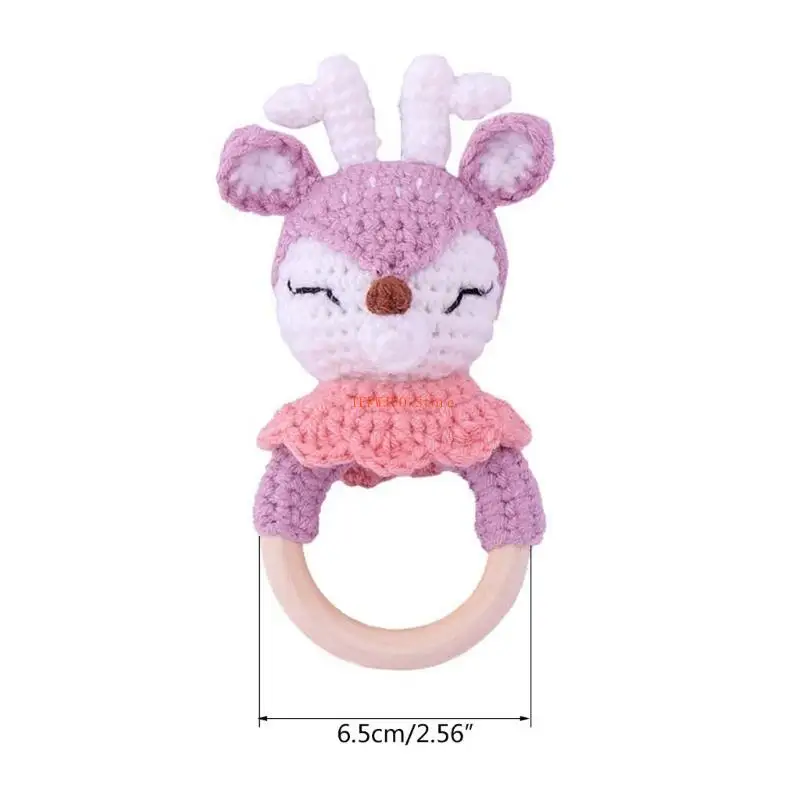 U50F خشخيشات للأطفال لعبة خشخيشة للأطفال عضاضة للأطفال حديثي الولادة لعبة تعليمية #6