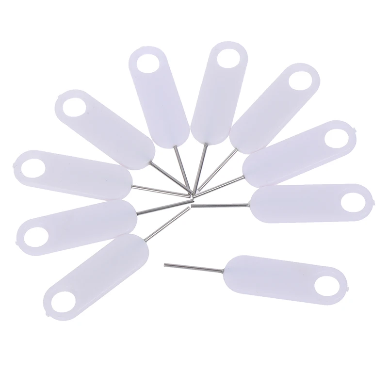NEW 10Pcs Sim Card Tray Removal Pin Eject Opener Tool for Smartphones Tablets - view 5