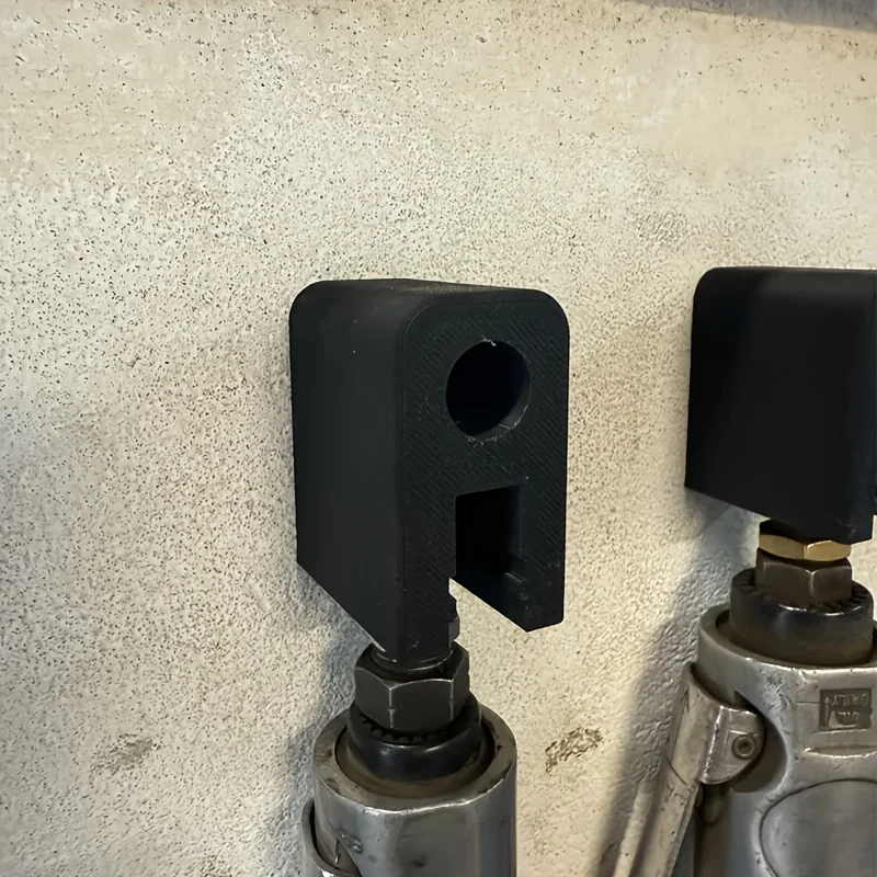 

1pcs Heavy-Duty Lockable Wall-Mounted Pneumatic Tool Rack For Air Compressor Tools Nail Guns Pneumatic Wrenches