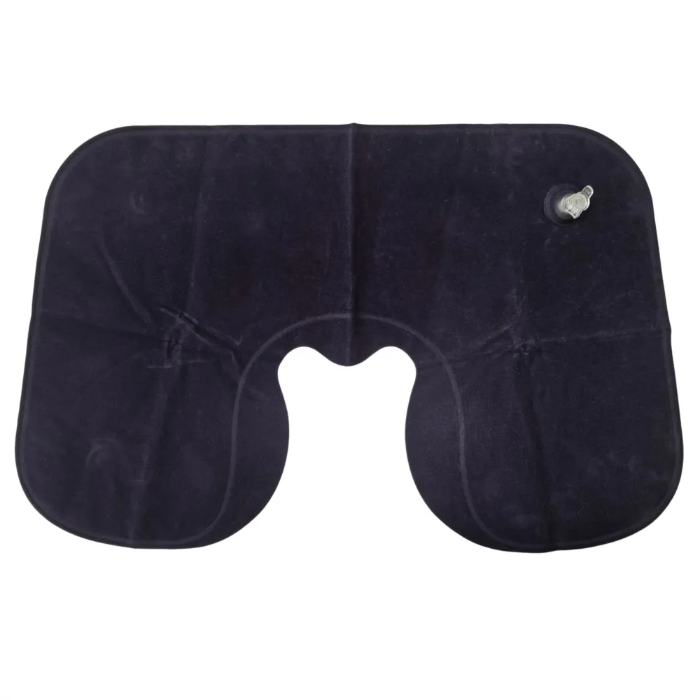 Functional Inflatable Pillow Inflatable U Shaped Travel Pillow Car Head Neck Rest Air Cushion For Travel Neck Pillow