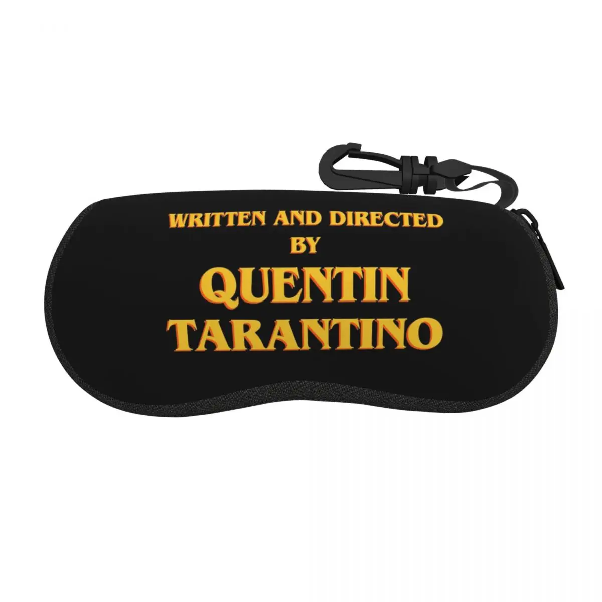 

Written And Directed By Quentin Tarantino Shell Glasses Case Portable Sunglasses Box Women Men Soft Eyeglasses Bag Pouch
