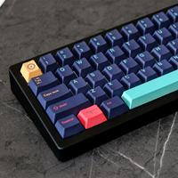 129 Keys GMK Metropolis PBT Keycaps Dye Sublimation Cherry Profile Keycap For Gateron Cherry MX switch Mechanical Keyboard