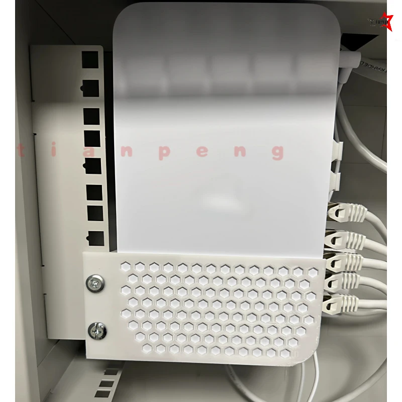 For Ubiquiti UniFi (UCG-Fiber) Rack Vertical Mount Bracket Supports Hardware Alignment Simplifies Maintenance Operations Within
