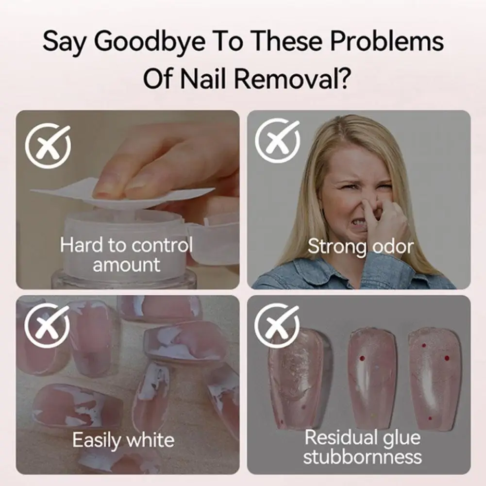 ネイルチップ用ニードルチューブネイルグルーリムーバー、UVジェルテープ、固形グルー、アクリルネイル用速効性溶解液