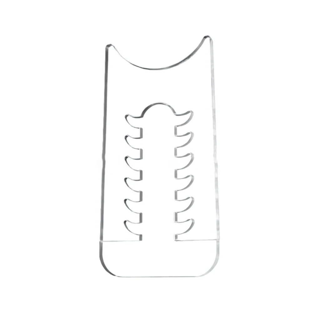 Transparent Acrylic Wall Spacer Pad Adjustable for Furniture Stability Wall Protection Fire Resistant No Tools Required