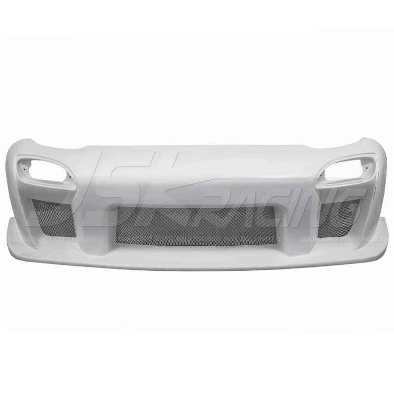 MS Style Fiber Glass Front Bumper for 1993-1996 Mazda RX7 FD3S