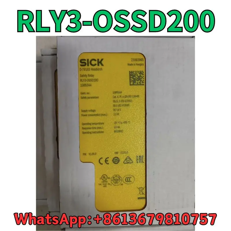 

New Relay module RLY3-OSSD200 1085344 Fast Shipping