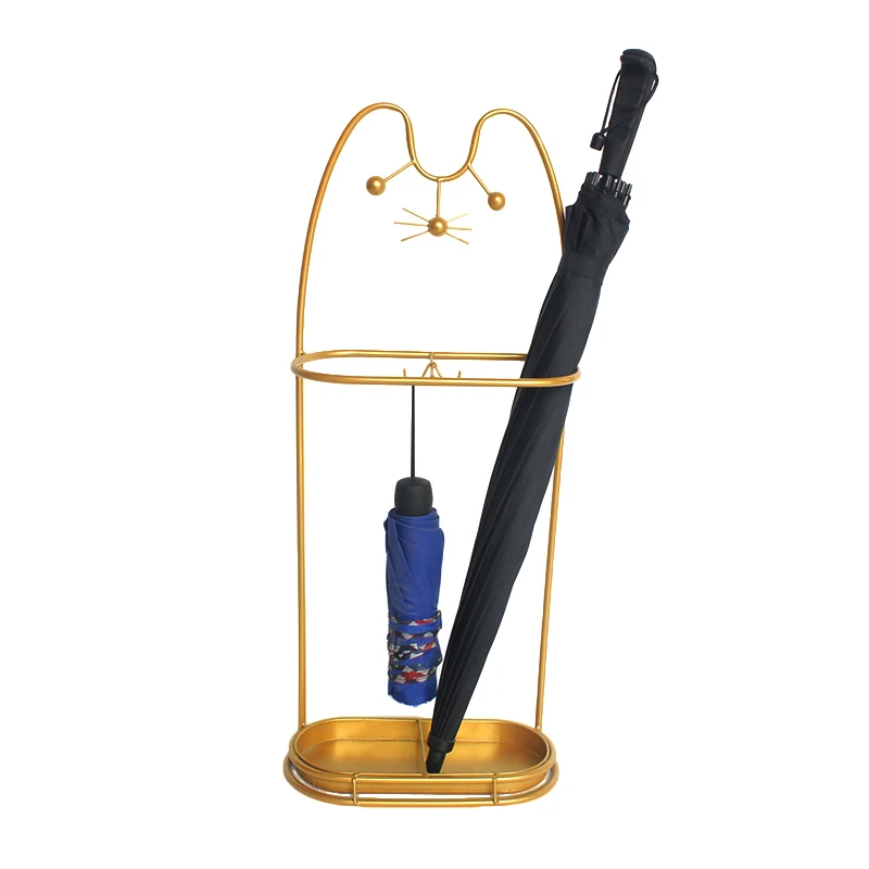 Fashion Iron Umbrella Holder Stand For Long Short Umbrella Cartoon Paraguero Hogar Home Hotel Beach Umbrella Holder Hanger New