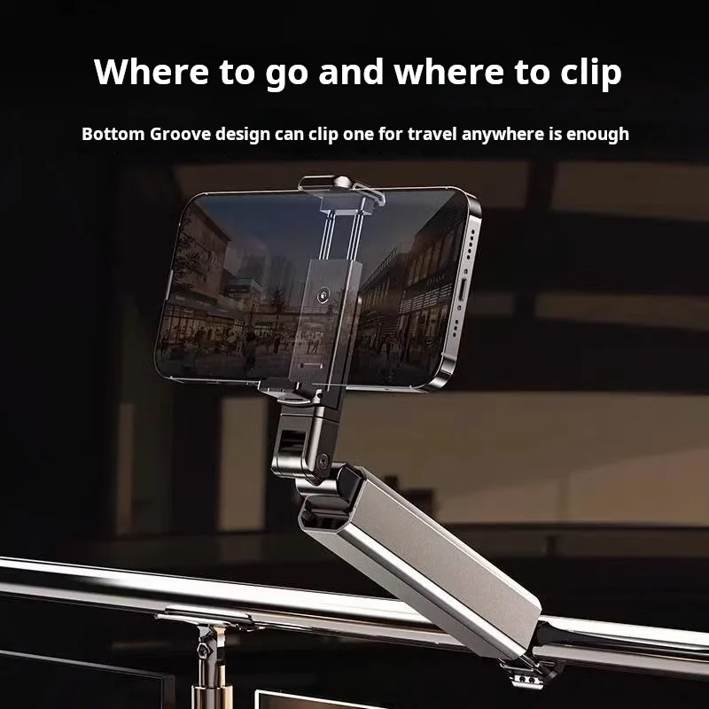 

Portable Mobile Phone Stand, Can 360 Degrees of Rotation In Multiple Directions, Mini Size Foldable, Suitable for All Phones