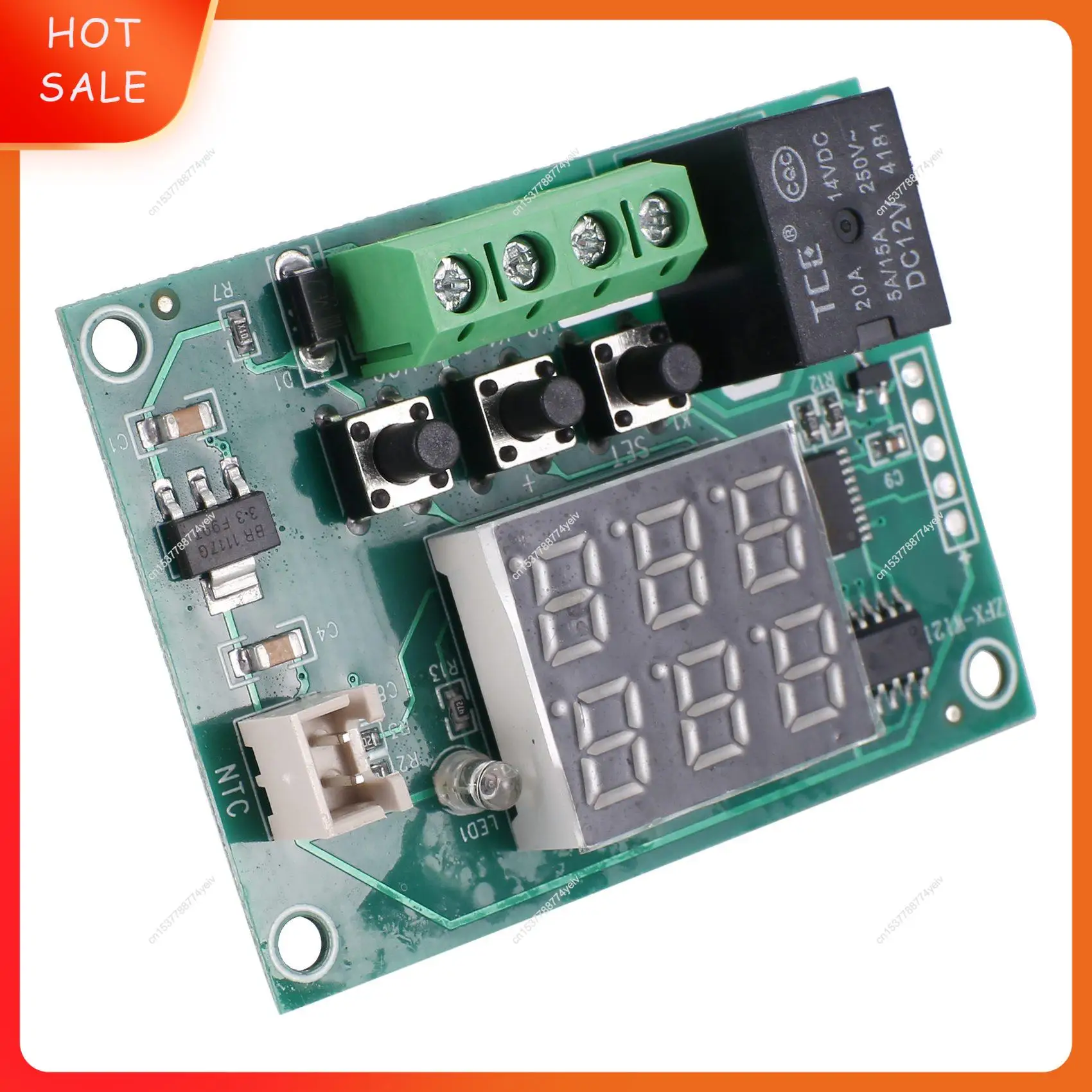 DC12V XH-W1219 고품질 NTC 센서 스위치 레귤레이터 센서 모듈 온도 컨트롤러 온도 조절기 A62X