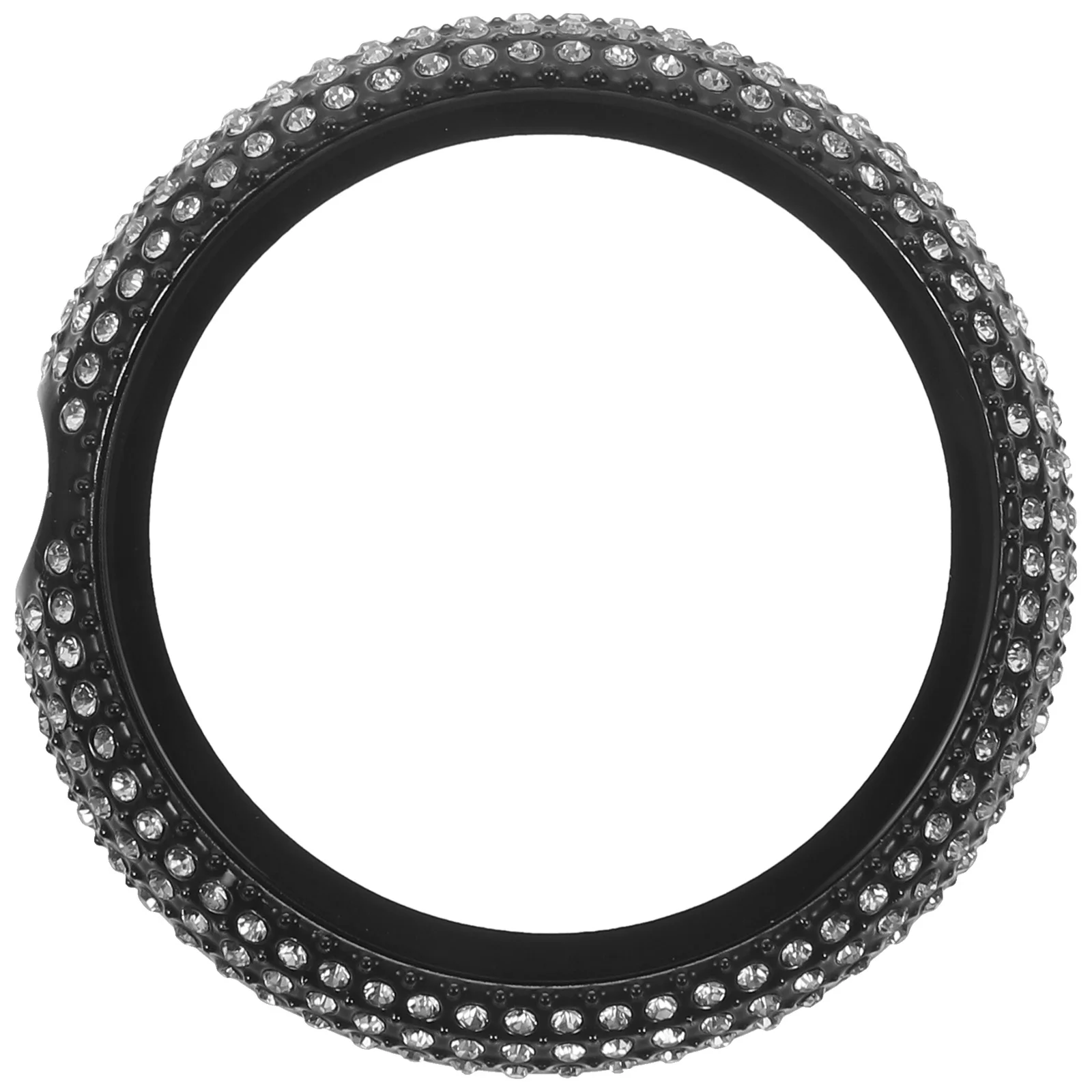 Custodia protettiva per orologio Pc rigido durevole con protezione per schermo in vetro temperato Decorazione con strass scintillanti per l'uso quotidiano