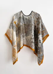 Poncho Pullover Shawl Sun Protection Scarf 2024 New Versatile Scarf Paired With Women's Loose Summer Sunscreen Leisure Clothi