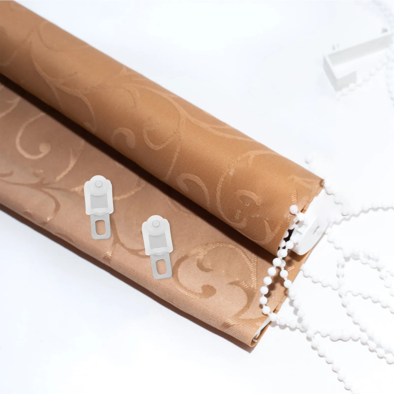 20 قطعة من بكرات مسار الستار شديدة التحمل من الفولاذ المقاوم للصدأ، طائرة شراعية منزلقة صامتة وناعمة لغرفة النوم والمكتب والحمام والمطبخ سهلة