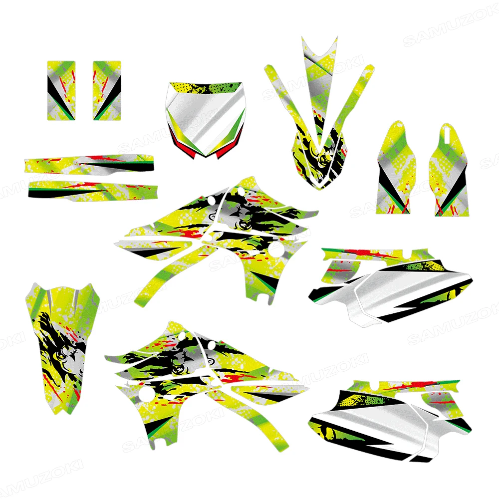

Fit for Yamaha YZ450F YZF 450F 2010-2013 Motorcycle Graphics Kit Stickers Decals Background