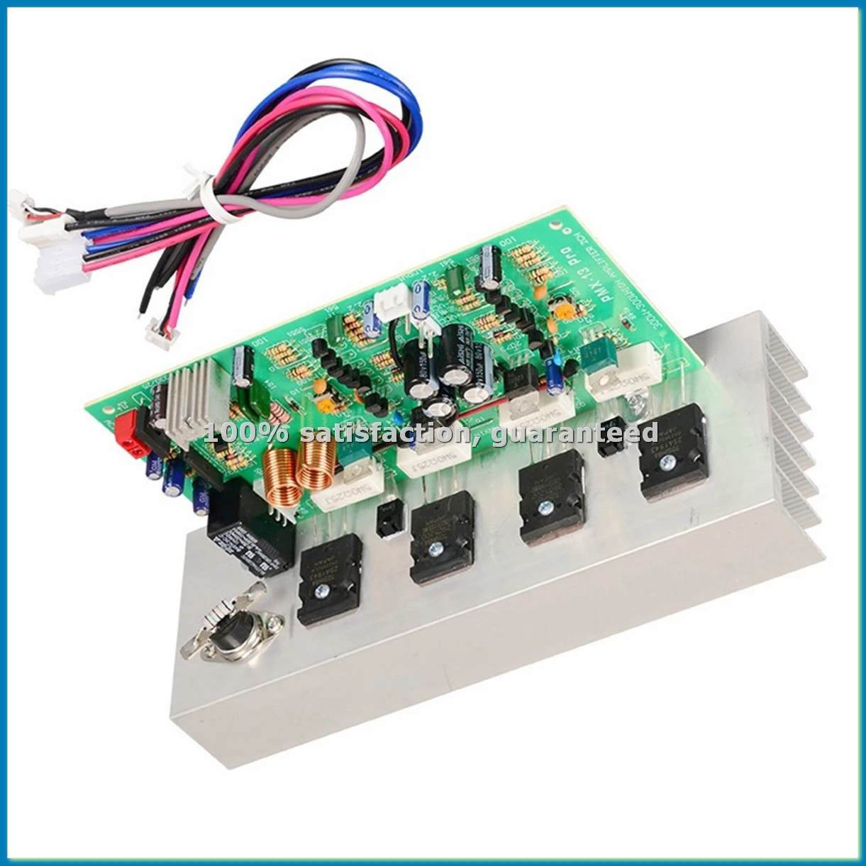 

Плата усилителя PMX-300W 2SA1943/C5200 300Вт+300Вт с контролем температуры, 2.0-канальный HIFI-усилитель звука Audio-ROWI