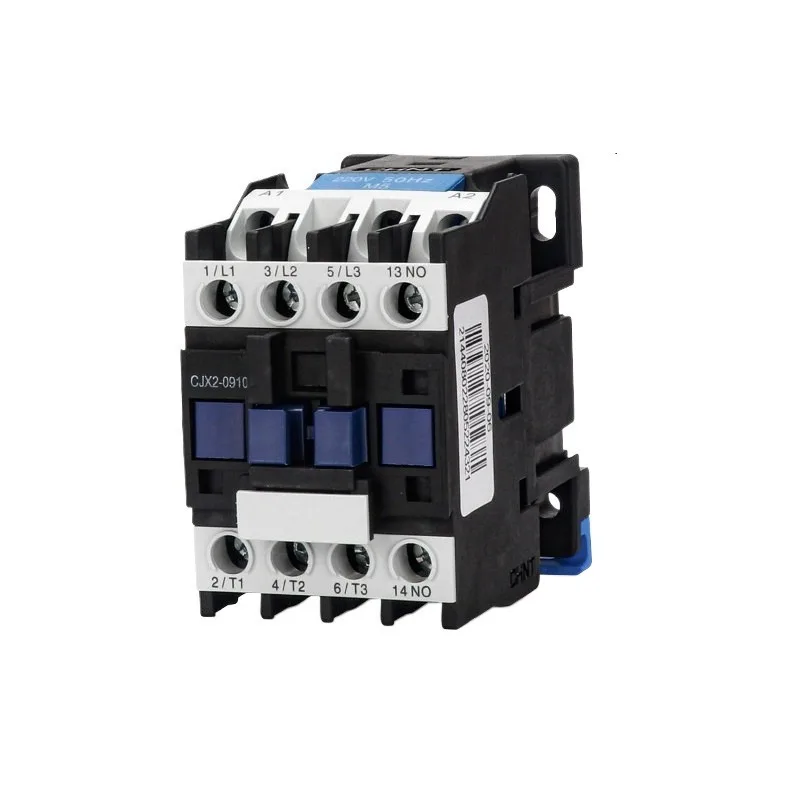 AC Contactor 220V Single Phase CJX2-1210 1810 3210 6511 95 Three Phase 380V24V