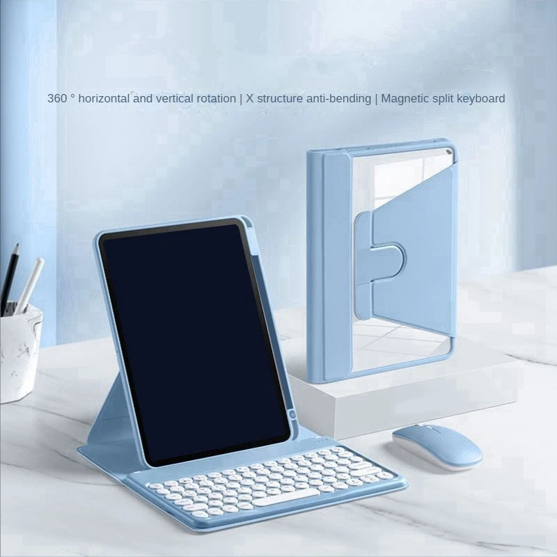 A56G-Wireless Bluetooth Keyboard For Ipad Air5 PRO Generation Case 10.9 Inch Bluetooth Keyboard With Pen Slot