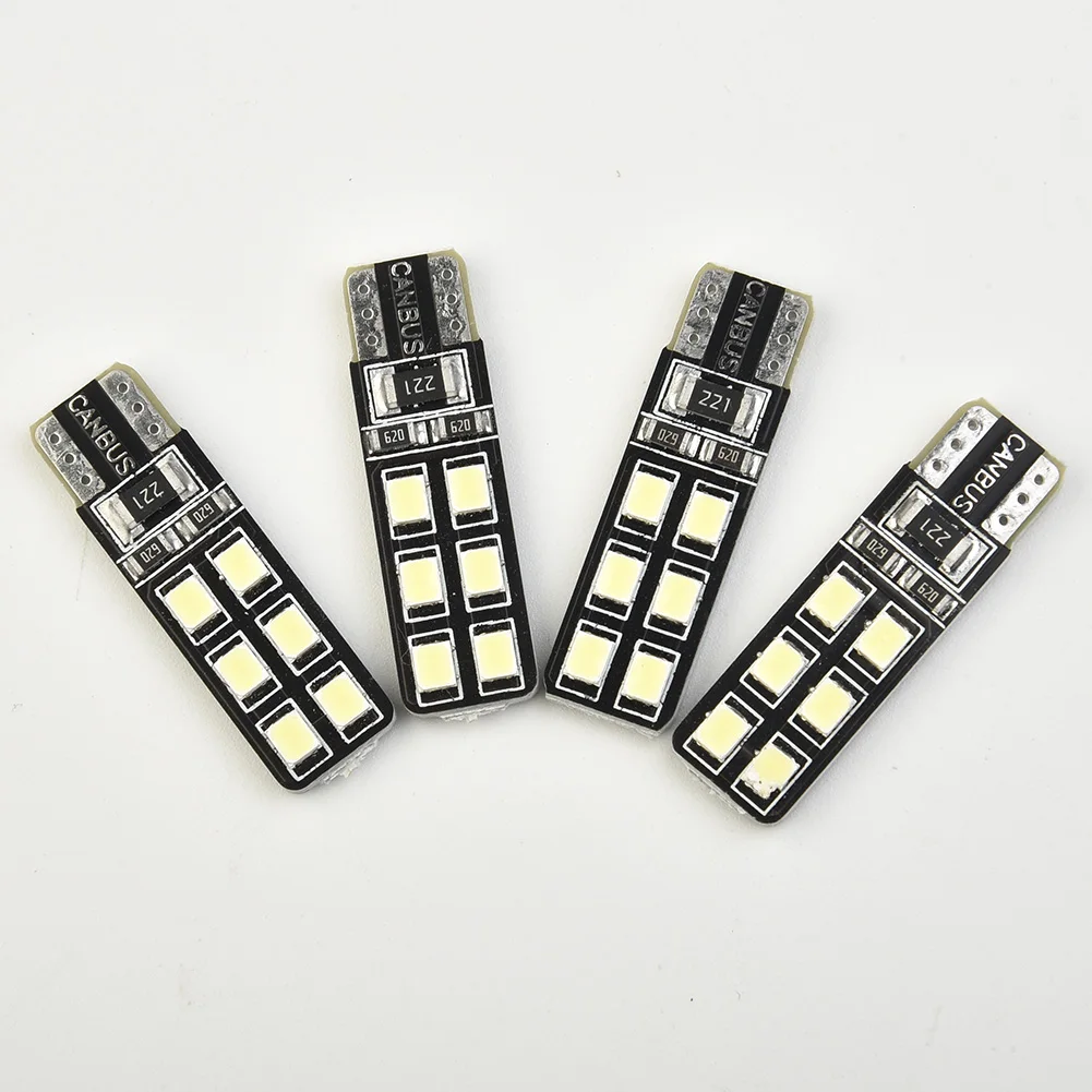 4Pcs Error Free Eyebrow Eyelid Light Bulb/158/164/168/2825 12SMD-2835 LED Lights For Mercedes For Benz W204 C300 C350