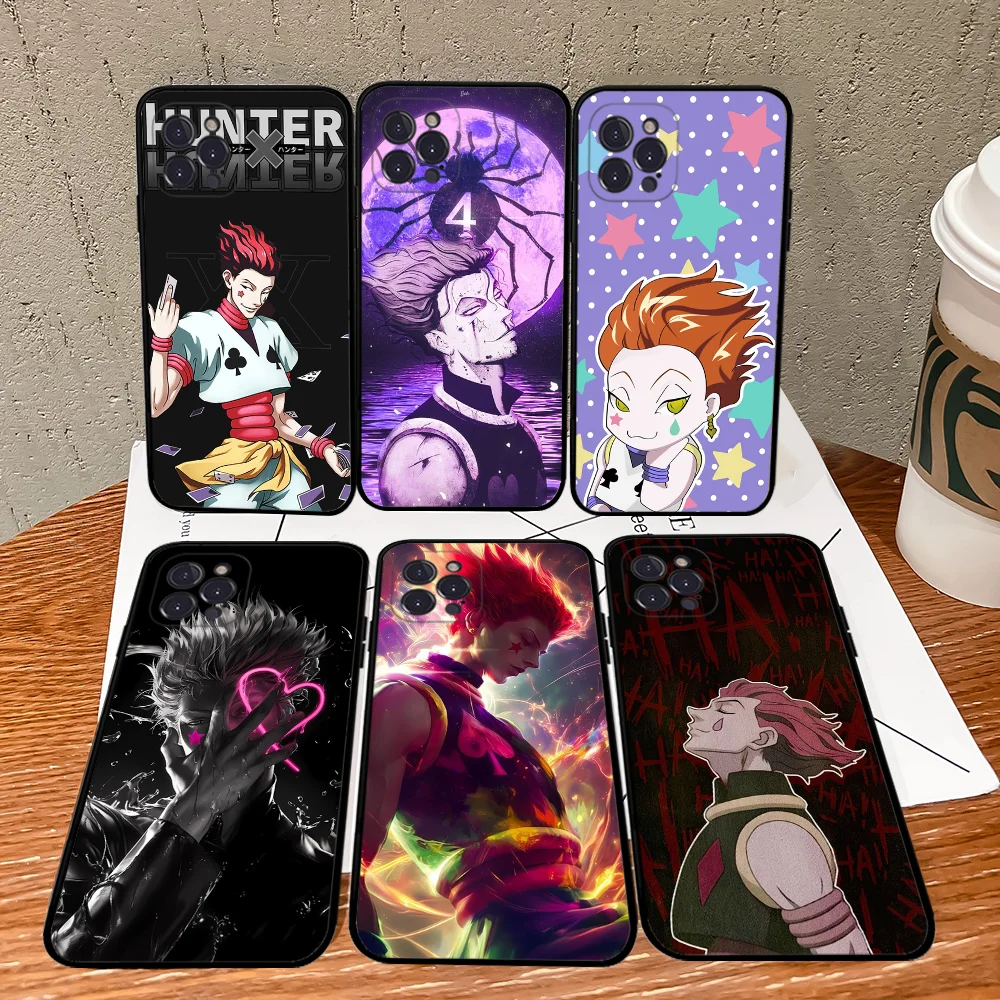 Hunter HXH Hisoka Phone Case For IPhone 16 15 14 11 12 13 Mini Pro XS Max Cover 6 7 8 Plus X Funda Shell