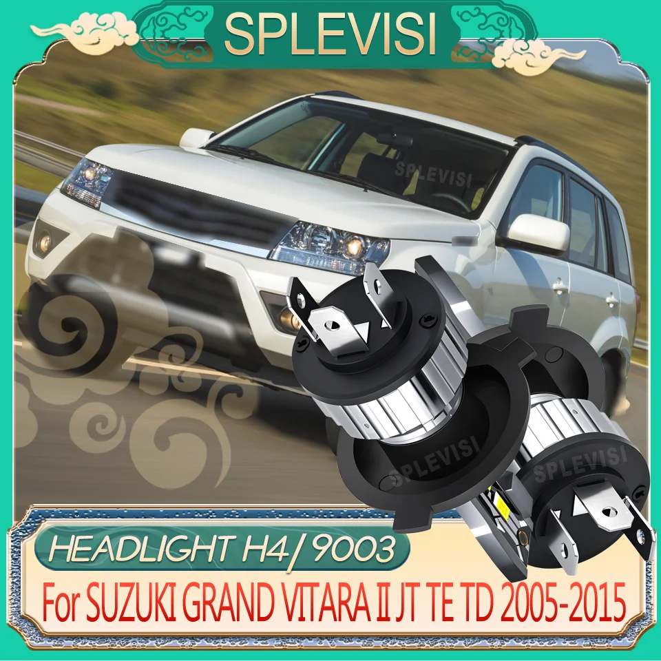 

Надежная светодиодная фара для ночного вождения 9003 для SUZUKI GRAND VITARA II JT TE TD 2005 2006 2007 2008 2009 2010 2011 2012 2013-2015