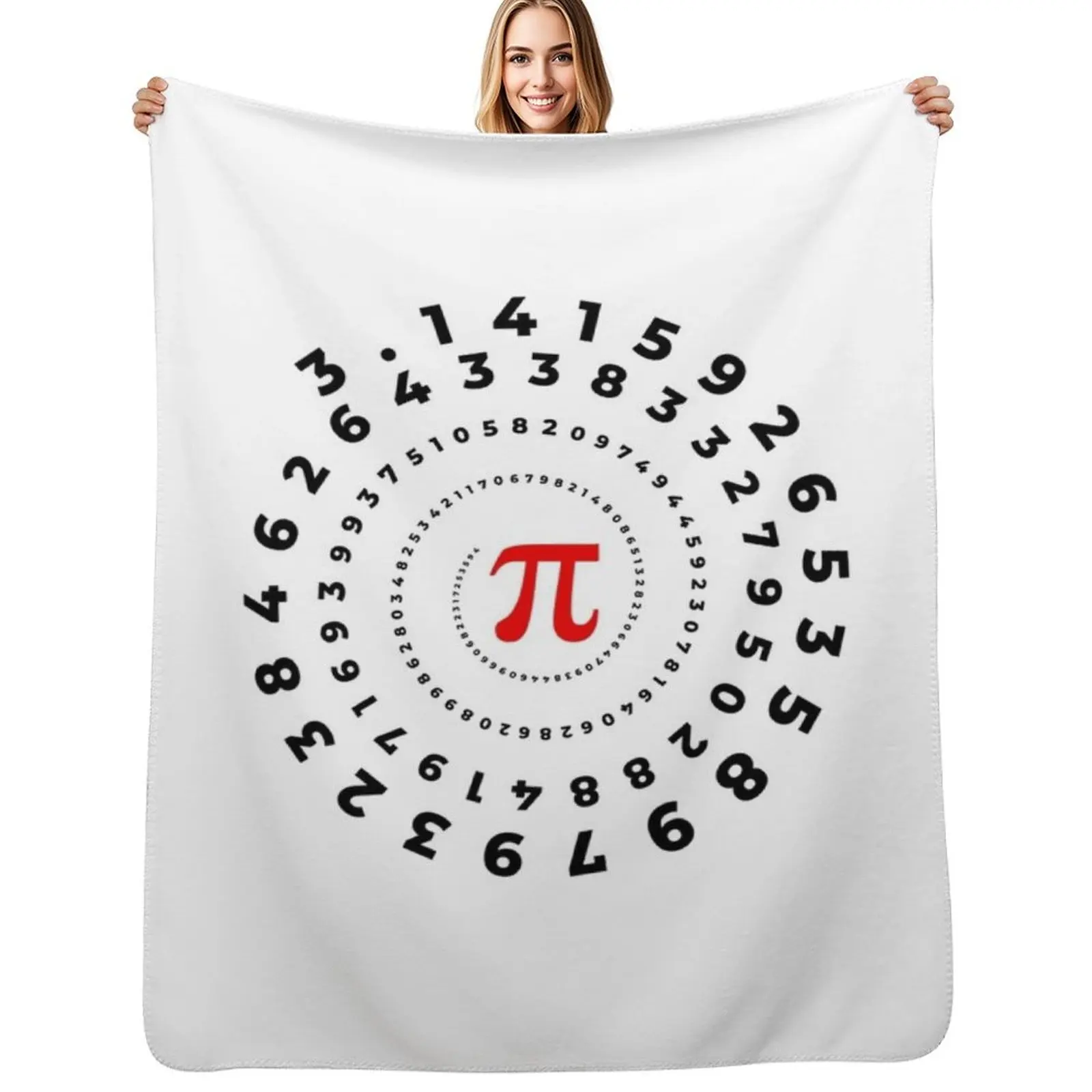 Happy Pi Day Mathematics Teacher Symbol 314 Math Nerd Throw Blanket wednesday cosplay anime sofa bed Cute Blankets