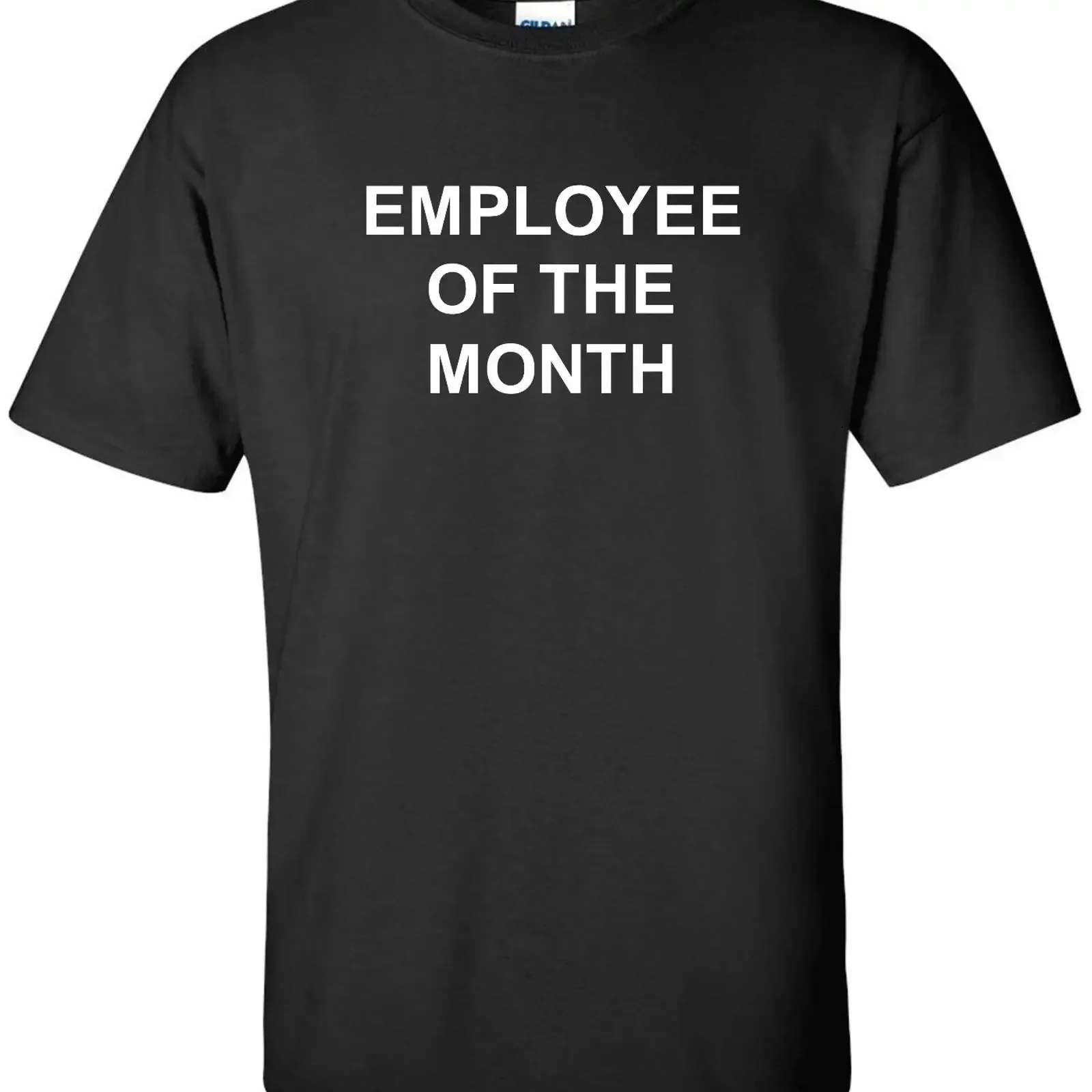 Employee of the Month T Shirt Work Casual Friday Funny Black vintage Washed Unisex Stretched Comfortable fashion