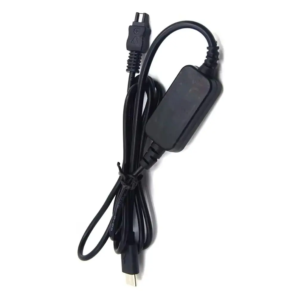 AC-L200 USB TYPE C DC Power Cable ACL200 ACL25 AC-L25C ACL200B for Sony DSC-HX200 DCR-SX63 HDR-HC7 HDR-CX300E DCR-SR48 Camera