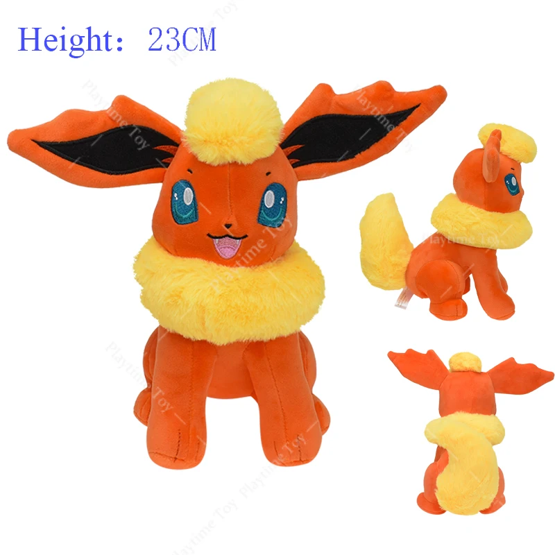 Pokemon Bigger Eevee Family Plush Umbreon Jolteon Vaporeon Flareon Sylveon Stand Stuffed Animal Plush Doll Toys Birthday Gifts