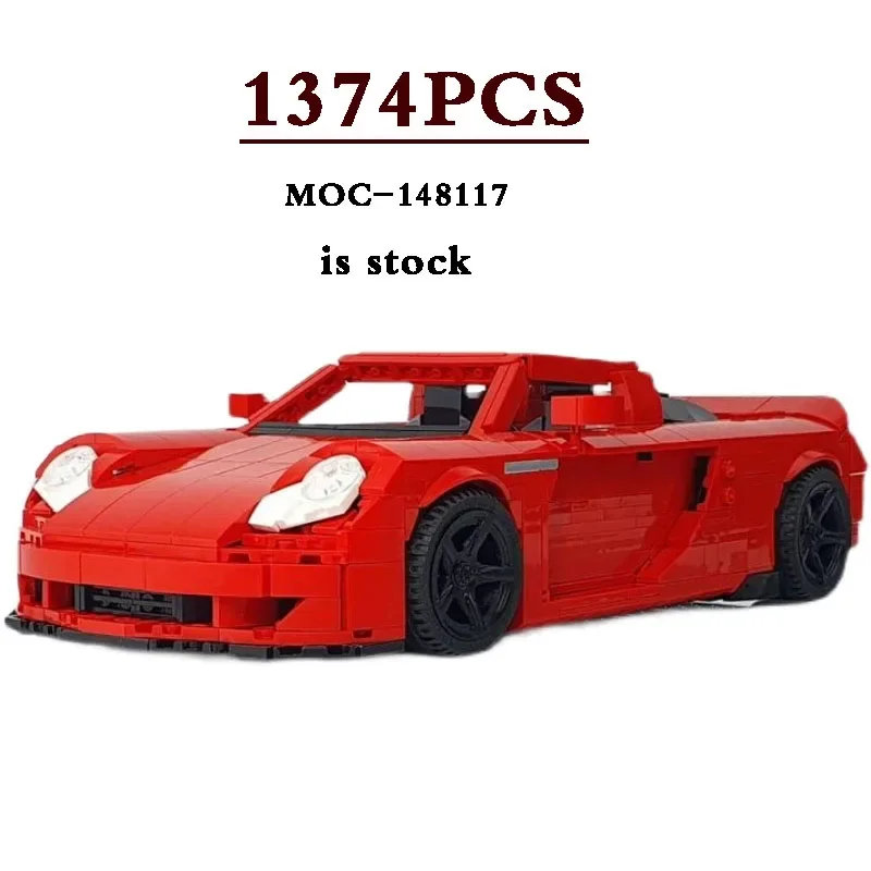 

Classic MOC-148117 Speed City Racing 1374pcs Racing Car Design DIY Building Blocks Toy Birthday Gift for Kids Christmas Gift