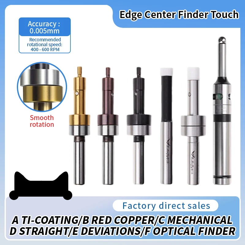 Precision Photoelectric Edge Finder, Centering Rod Machining Center, Ceramic Electronic Non-Magnetic Centering Rod